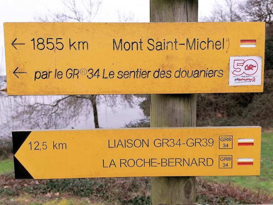 Ti Giz Breizh - Maison Bretonne Sur La Vilaine Camoël Kültér fotó